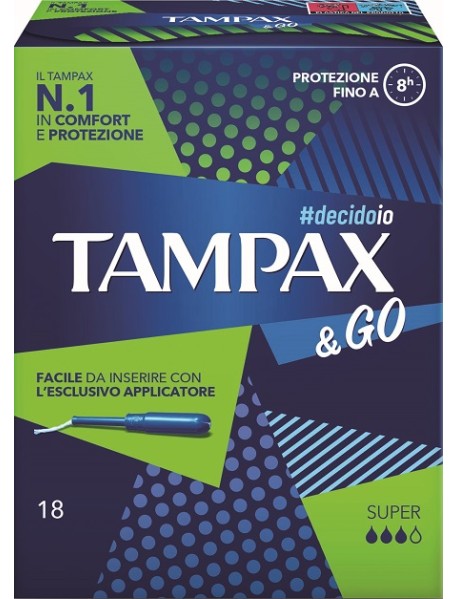 TAMPAX &GO SUPER 18PZ