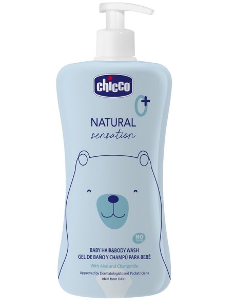 CHICCO NATURAL SENSATION BAGNOSHAMPOO 500ML