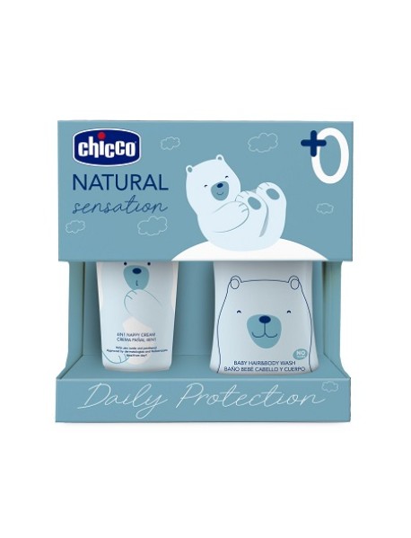 CHICCO NATURAL SENSATION SET BAGNOSHAMPOO + PASTA