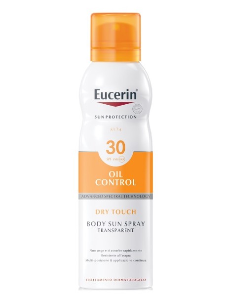 EUCERIN SUN OIL CONTROL DRY TOUCH SPRAY TOCCO SECCO SPF30 200ML