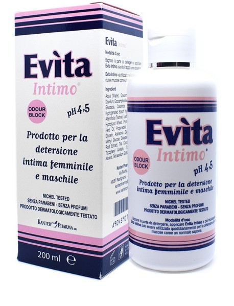 EVITA INTIMO DETERGENTE INTIMO LIQUIDO 200ML