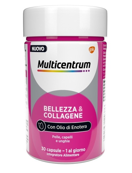 MULTICENTRUM BELLEZZA & COLLAGENE 30 CAPSULE