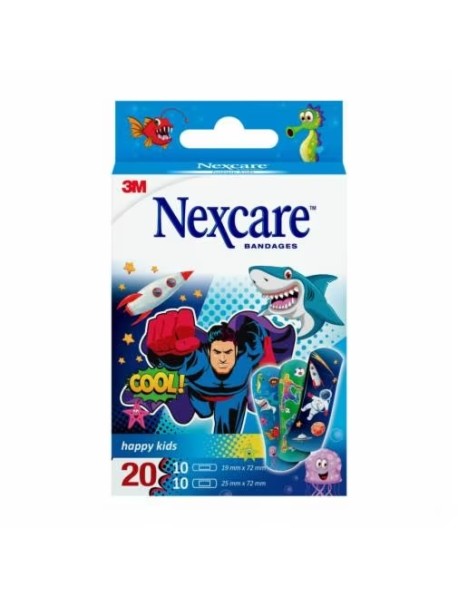 NEXCARE CER HAPPY KIDS COOL20P