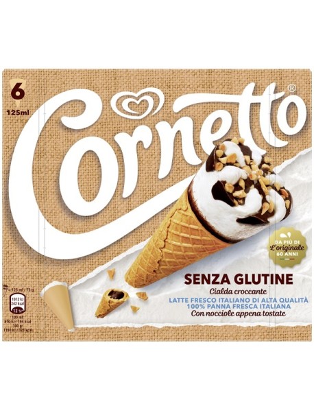 ALGIDA CORNETTO 125 S/G ST 6PZ