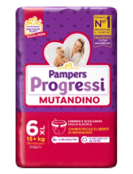 PAMPERS PROG MUT XL CP15PZ