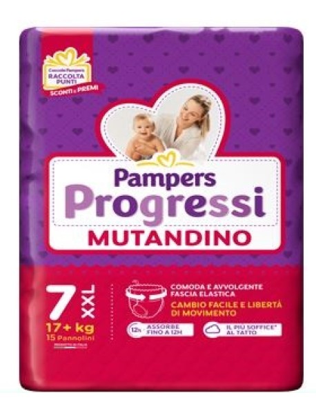 PAMPERS PROG MUT XXL 15PZ