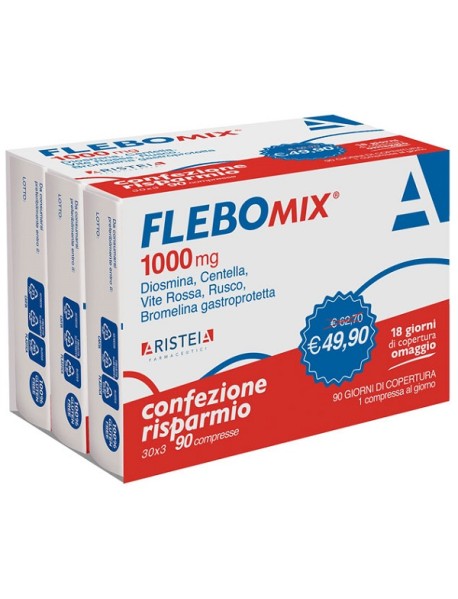 FLEBOMIX 1000MG TRI-PACK 90CPR