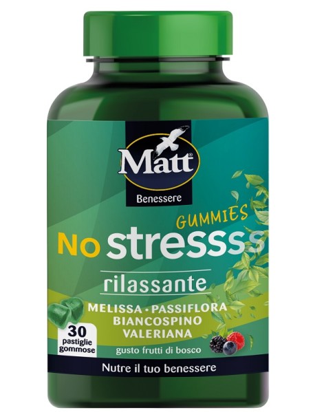 MATT NO STRESS GUMMIES 30PAST