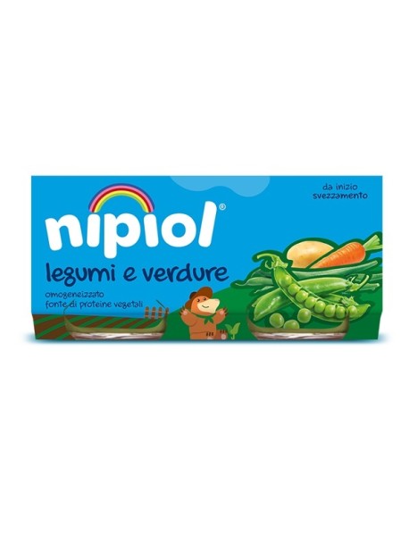 OMO NIPIOL Legumi&Verd.2x80g