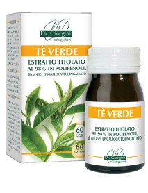 DR.GIORGINI TE' VERDE ESTRATTO TITOLATO 30G 60 PASTIGLIE