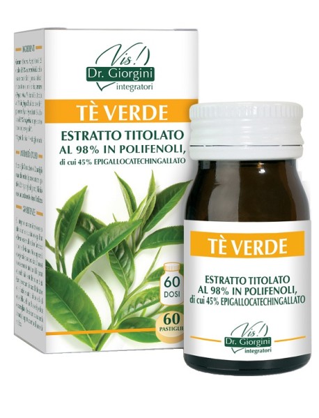 DR.GIORGINI TE' VERDE ESTRATTO TITOLATO 30G 60 PASTIGLIE