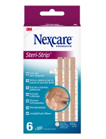 NEXCARE STERI STRIP CARNE 6X75