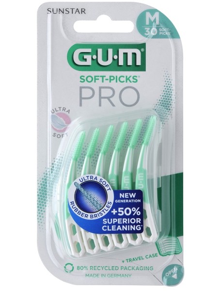 GUM SOFT PICK PRO MEDIUM 30PZ