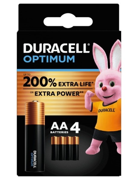 DURACELL OPTIMUM AA B4 16PZ