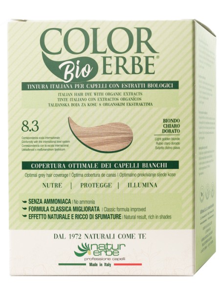 COLOR ERBE BIO BIONDO CHDOR8,3