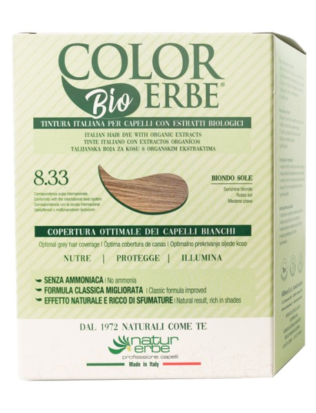 COLOR ERBE BIO BIONDO SOLE8,33