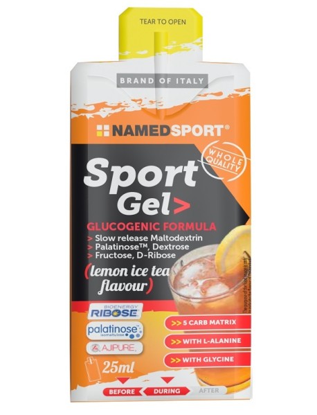 SPORT GEL LEMON ICE TEA 25ML