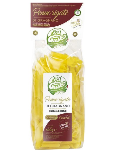 PIU' GUSTO PENNE RIGATE 400G