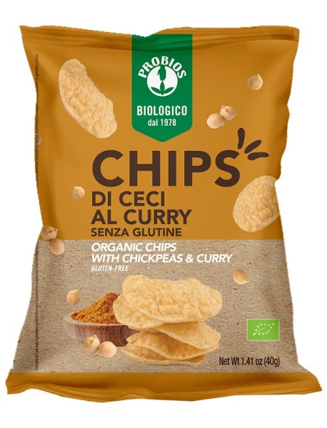 PROBIOS Chips Ceci Curry 40g