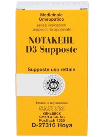 NOTAKEHL D3 10 SUPPOSTE SANUM