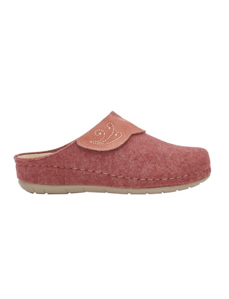 BRUGES WOOL+SUEDE WOMAN ROSE41