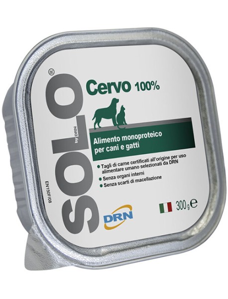 SOLO CERVO PATE' 300G