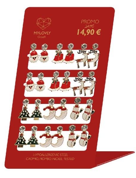 MY LOVLY CHRISTMAS EARRING DIS