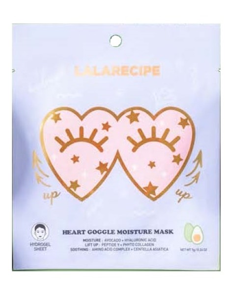 LALARECIPE HEART MOIST MASK10P