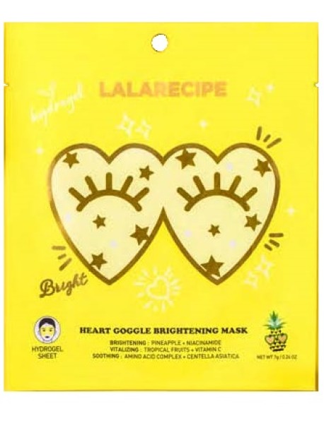 LALARECIPE HEART BRIGH MASK10P