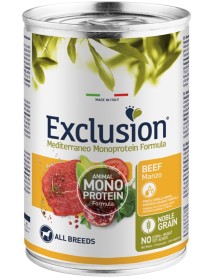 EXCLUSION M ADULT BEEF 400G