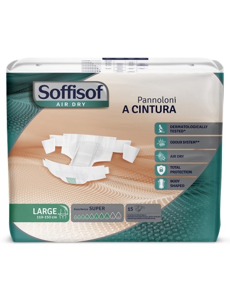 SOFFISOF AIR DRY CINTURA SUP L