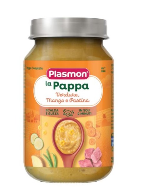 PLASMON La Pappa Verd/Manzo200