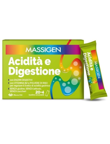 MASSIGEN ACIDITA' E DIGESTIONE 24 BUSTINE