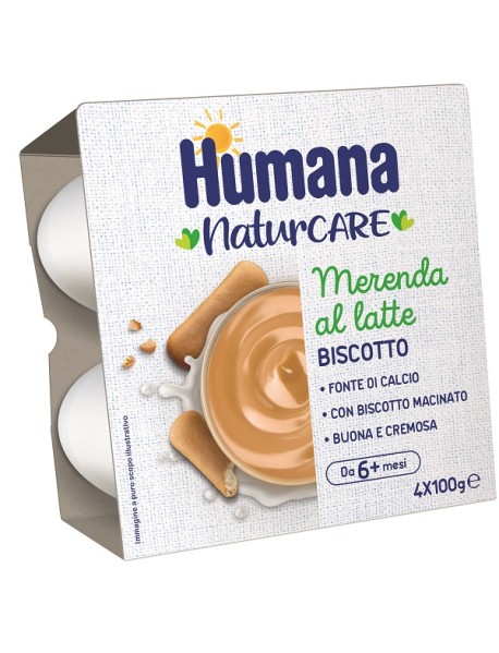 HUMANA MERENDA BISCOTTO 4PZ