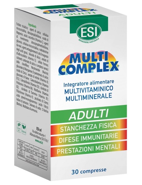 ESI MULTICOMPLEX ADULTI 30CPR