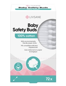 LIVSANE BABY SAFETY BUDS 72PZ