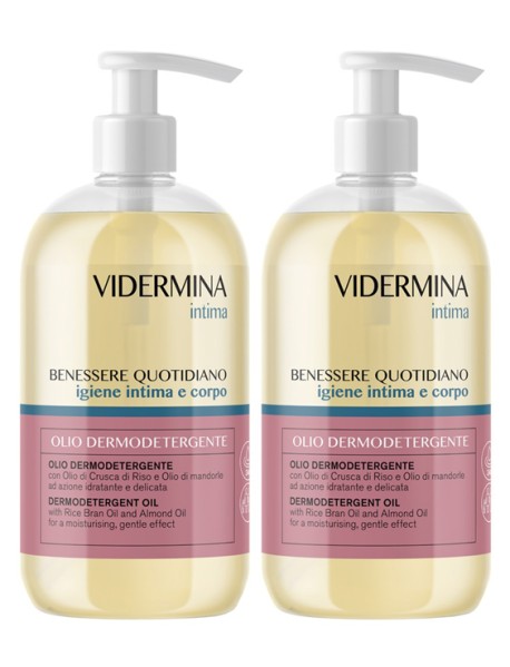 VIDERMINA INTIMO OLIO DETERGENTE BIPACK 500 ML