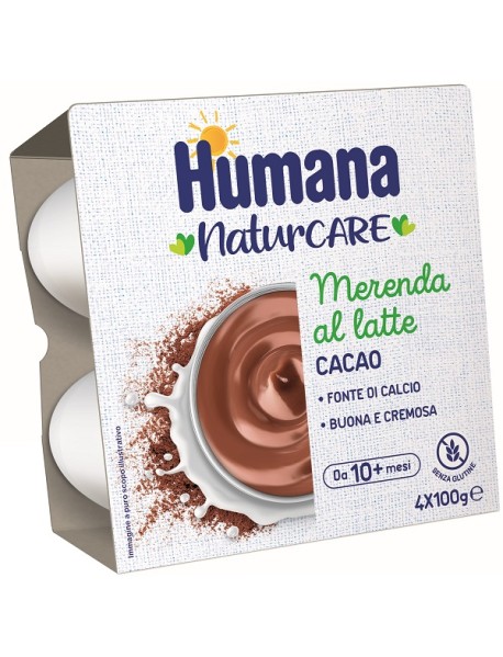 HUMANA MERENDA CACAO 4X100G