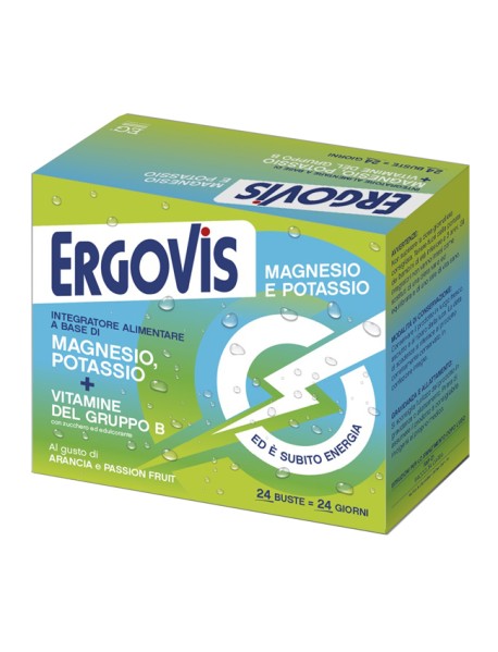 ERGOVIS MG+K VIT B C/ZUC24BUST