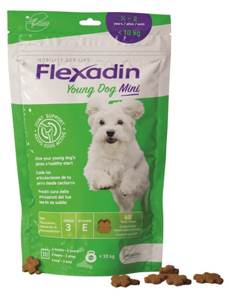 FLEXADIN YOUNG DOG MINI 60 TAVOLETTE