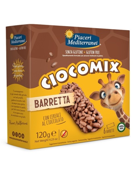 PIACERI MEDIT CIOCOMIX BAR120G