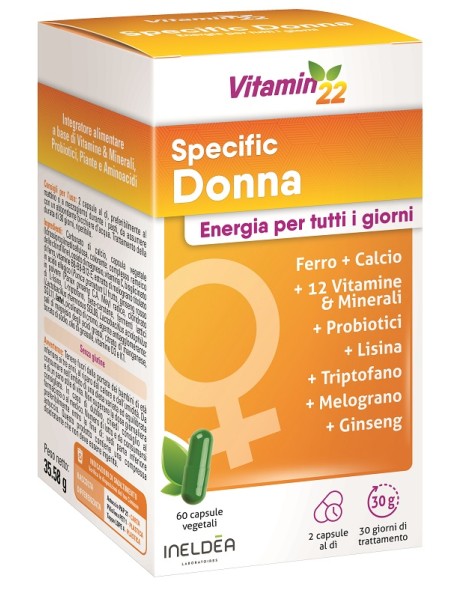 VITAMIN'22 SPECIFIC DONNA60CPS