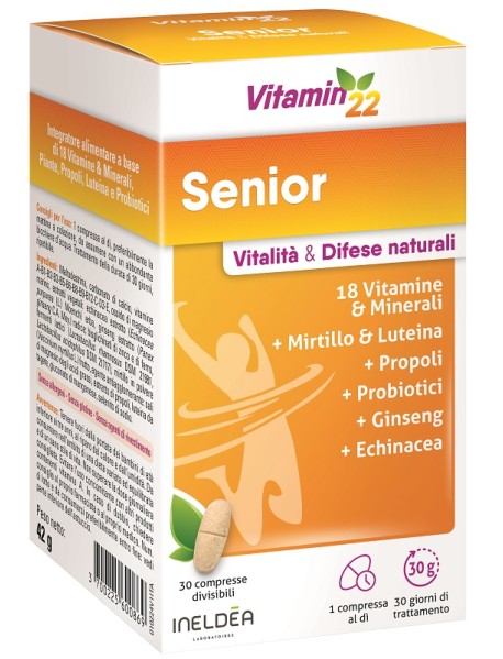 VITAMIN'22 SENIOR 30CPR