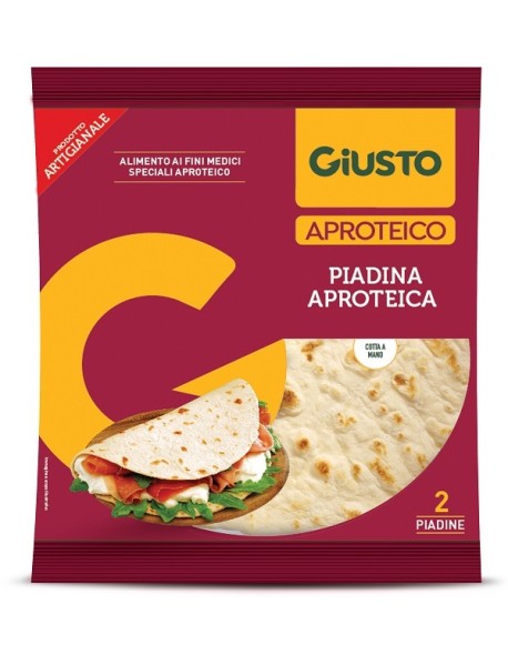 GIUSTO PIADINA APROTEICA 2PZ