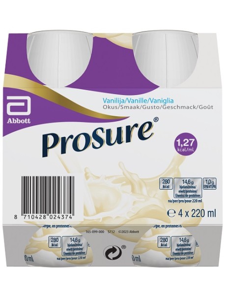 PROSURE VANILLA 4BOTT 220ML