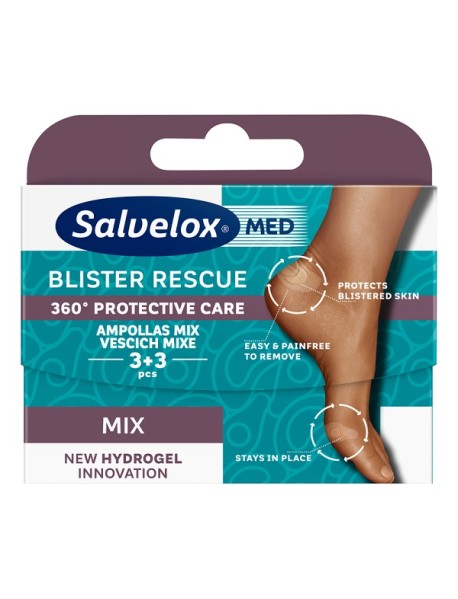 SALVELOX MED BLISTER RESCUE3+3