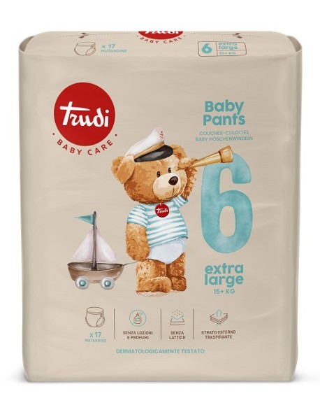 TRUDI BABY PANTS XL 15+KG 17PZ