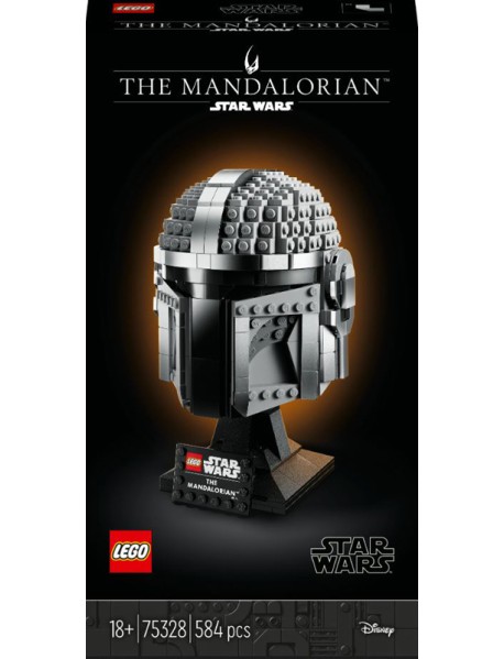 LEGO STAR W CASCO MANDALORIANO