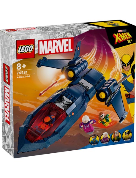 LEGO 76281 X-JET DI X-MEN