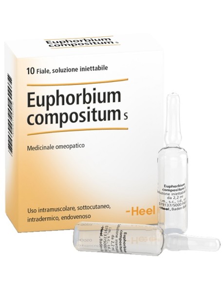 EUPHORBIUM COMPOSITUM HEEL 10 FIALE DA 2,2ML 